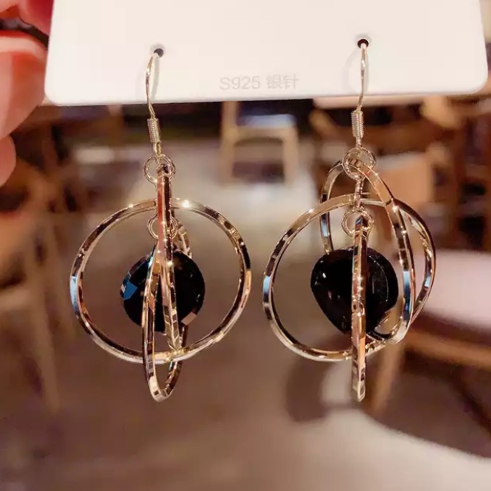 New 18k gold plated luxury Earrings